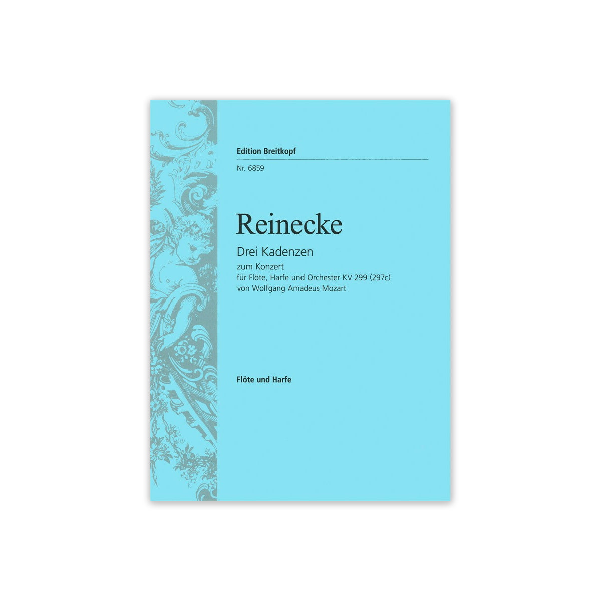 Reinecke, 3 Kadenzen zu Mozart Konzert C-Dur View 1