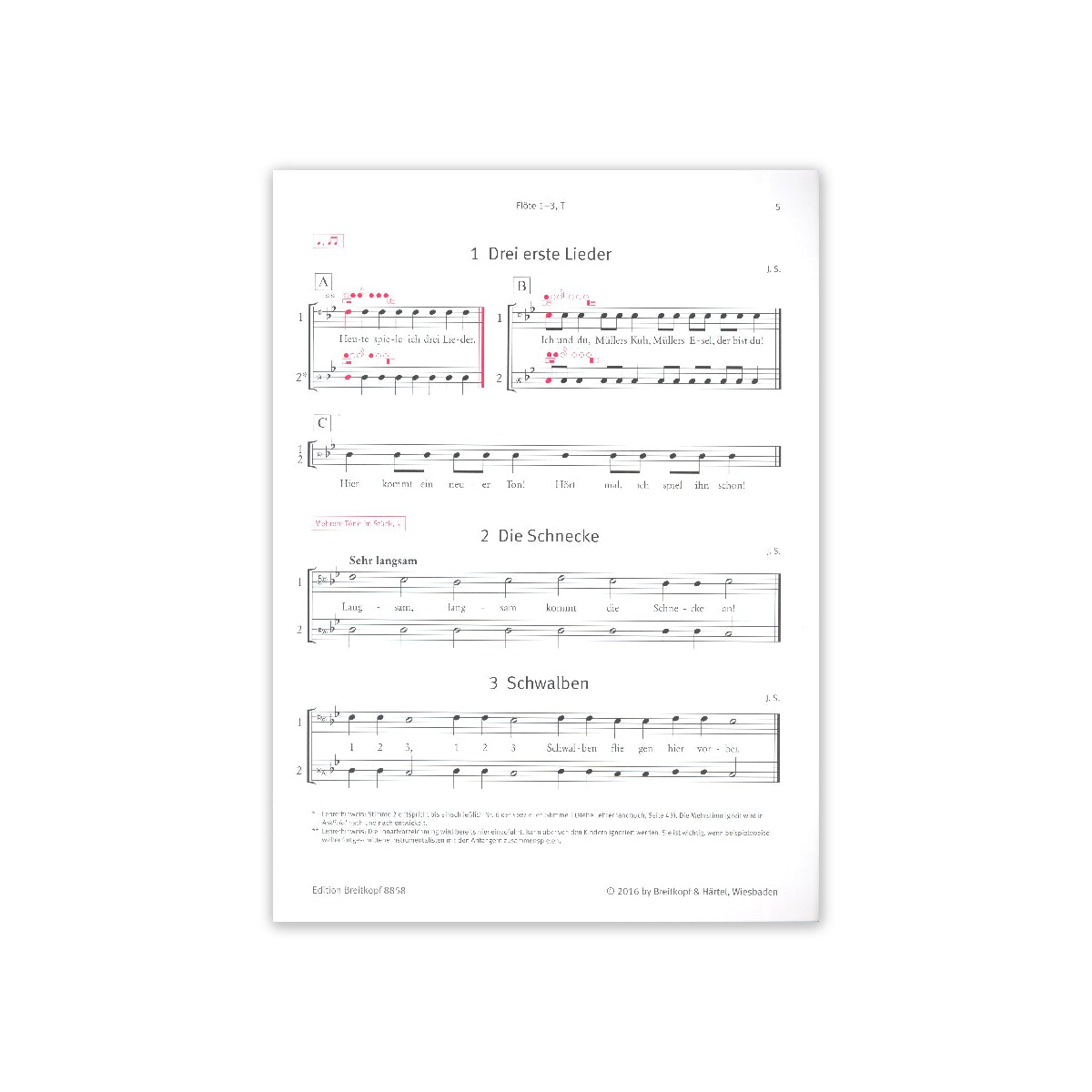 Sommerfeld, Addizio! - Flöte View 1