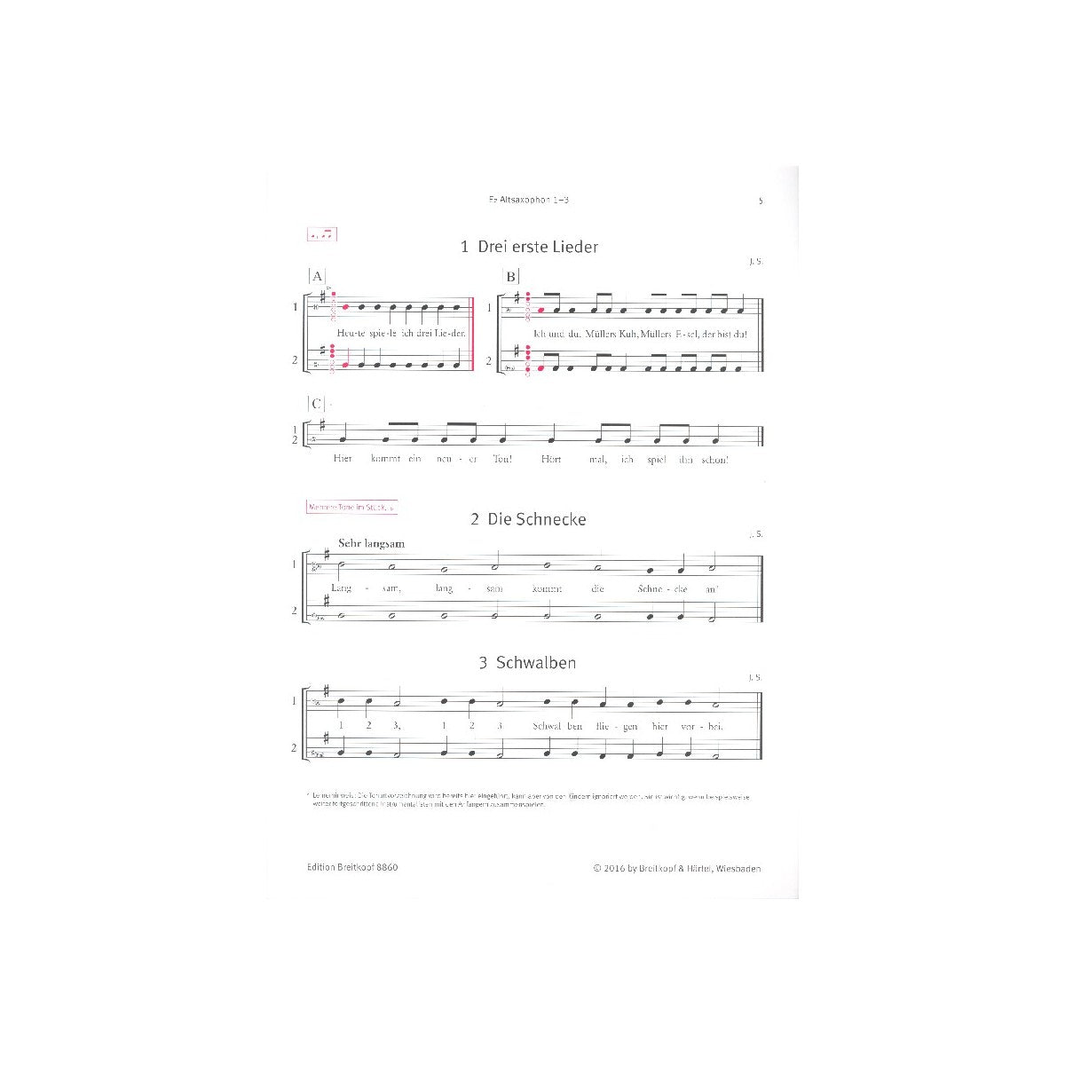 Sommerfeld, Addizio! - Altsaxophon View 2
