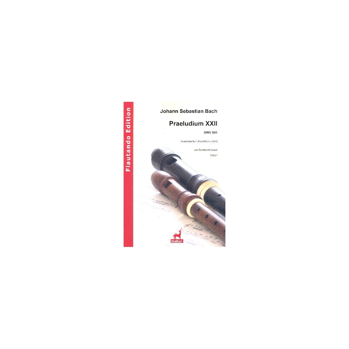 Bach, Praeludium XXII BWV 891 View 2