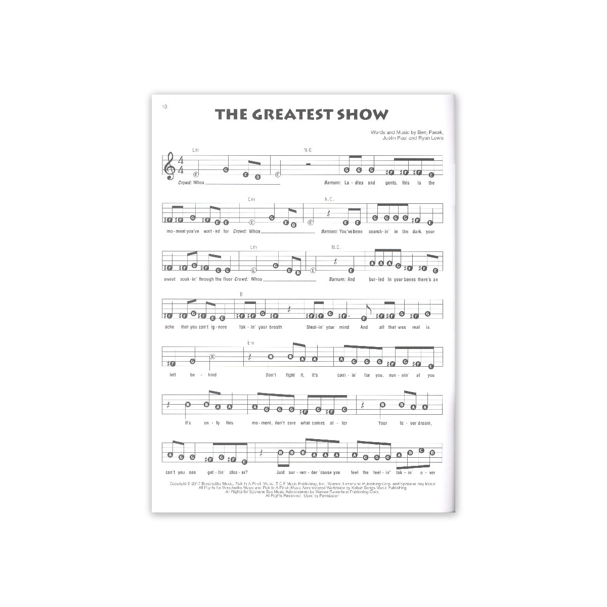 The greatest showman