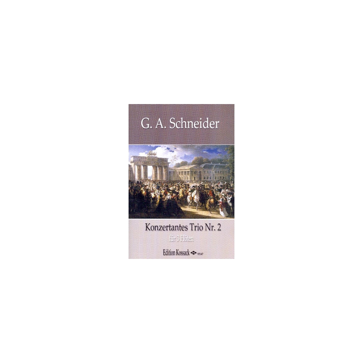 Schneider, Konzertantes Trio Nr.2 View 2