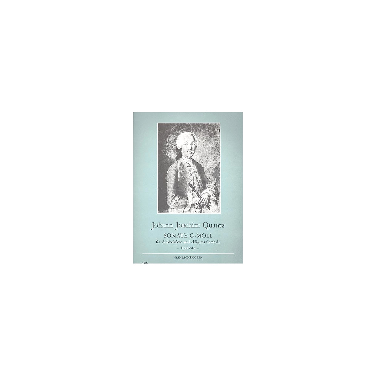 Quantz, Sonate g-Moll View 2