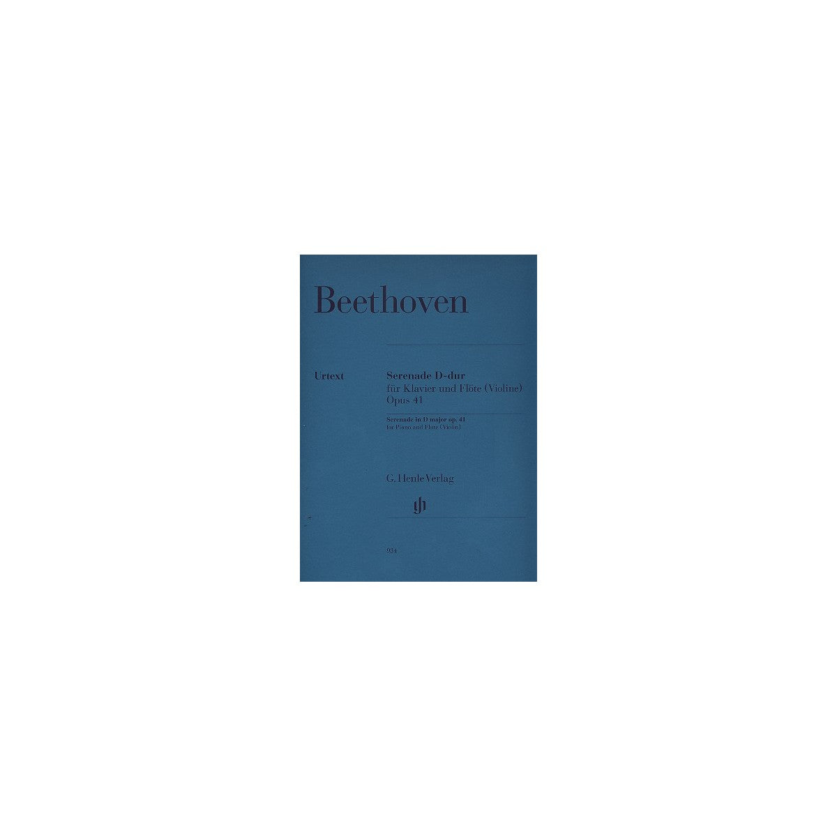 Beethoven, Serenade op.41 View 1