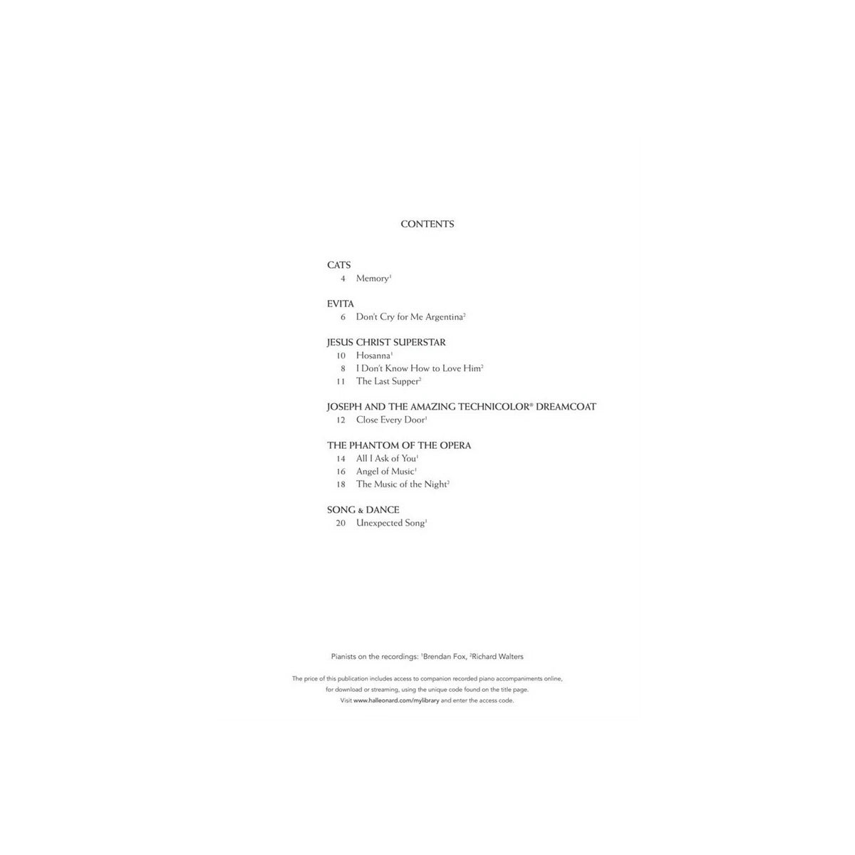 Webber, Andrew Lloyd Webber for classical Pla-45353 View 2