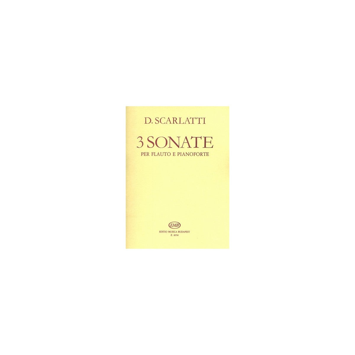 Scarlatti, 3 Sonaten View 2