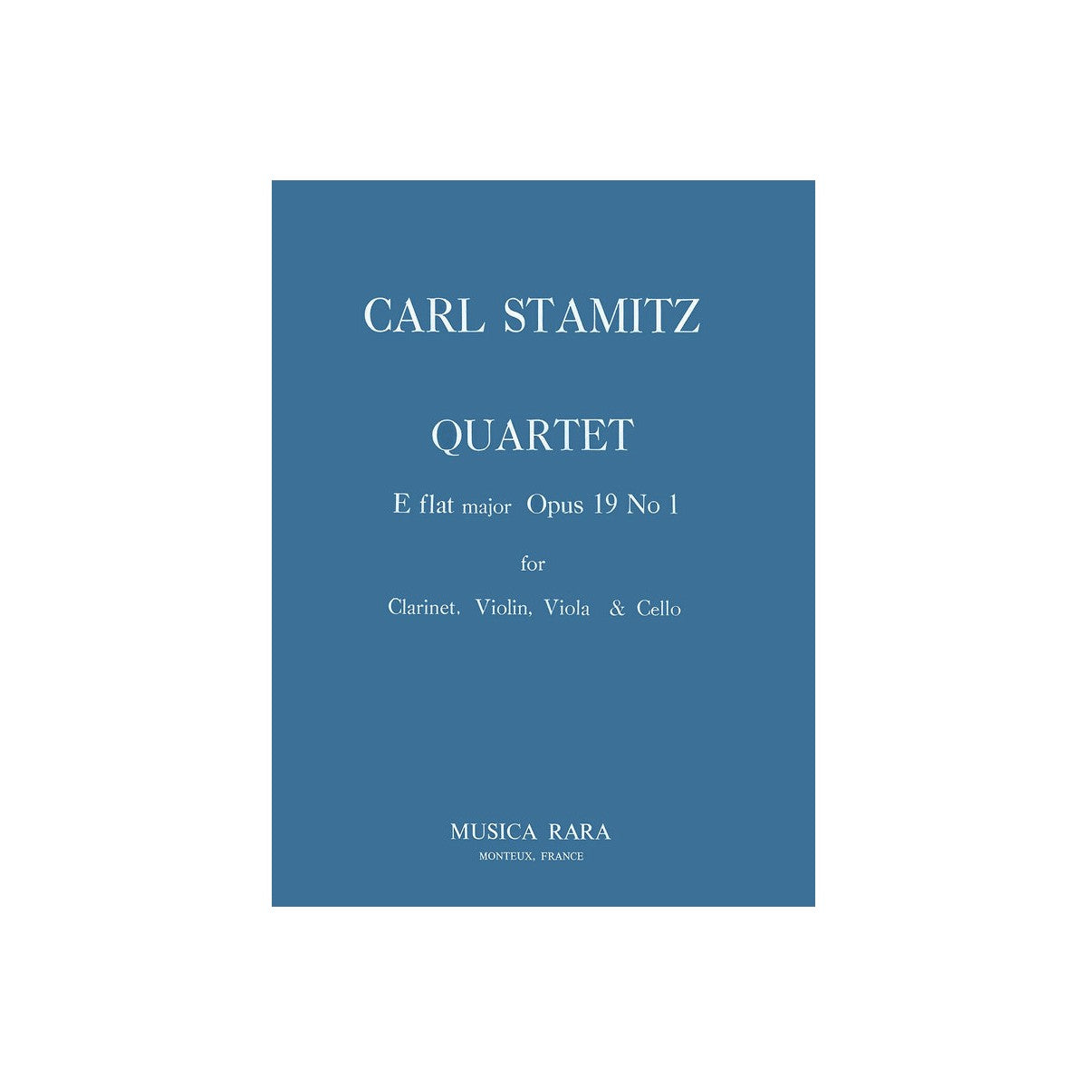 Stamitz C., Quartett Es-Dur op.19 Nr.1 View 2