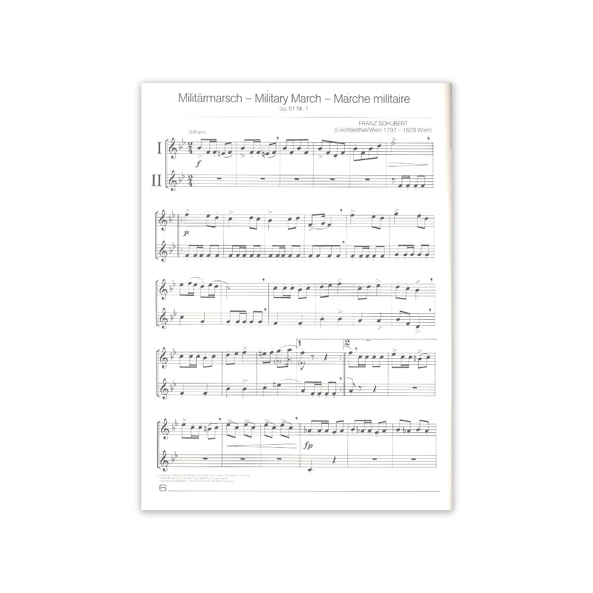 Schubert for saxophone View 1