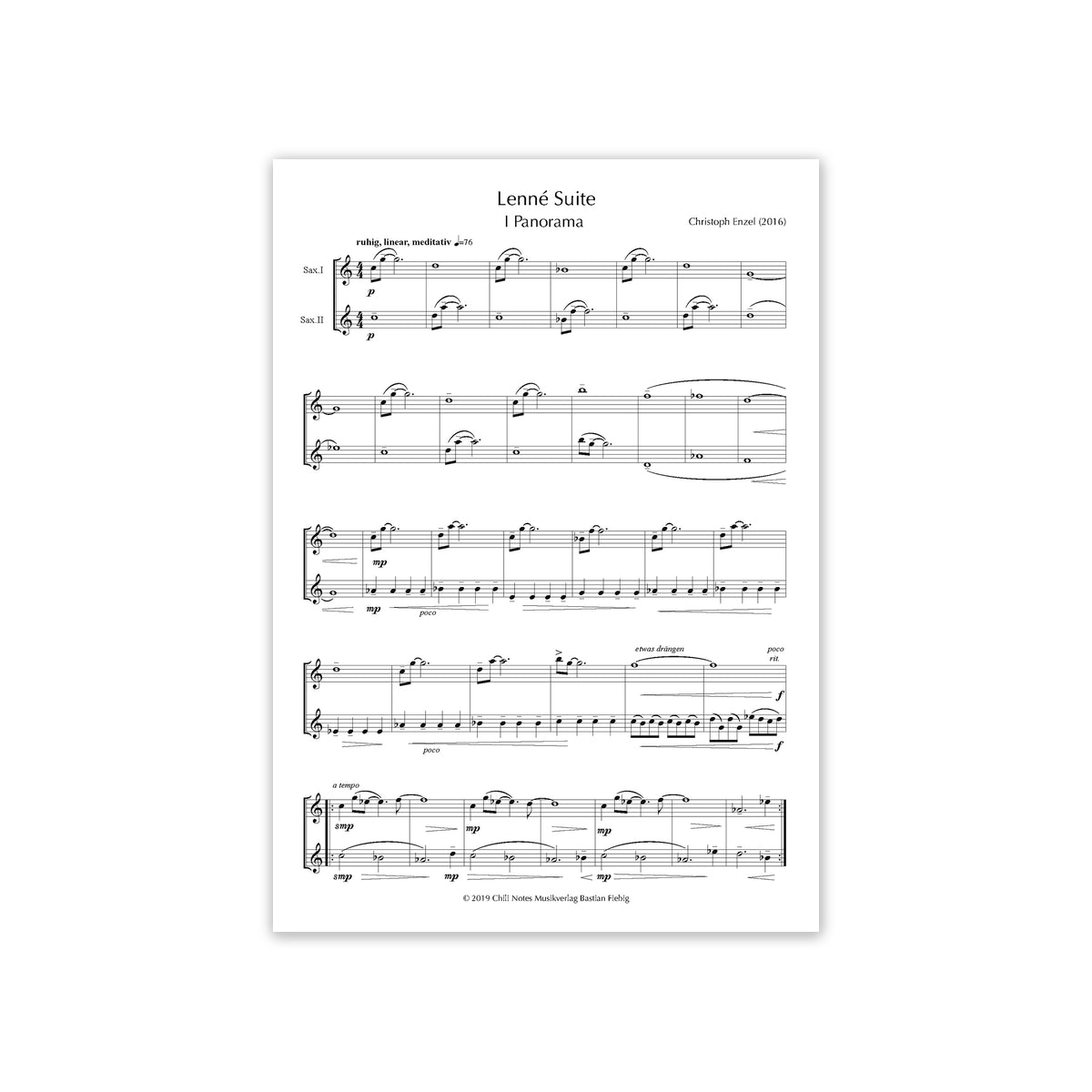 Enzel, Lenné Suite