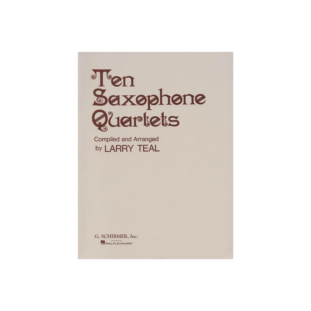 Teal (Hrsg.), 10 Saxophone Quartets