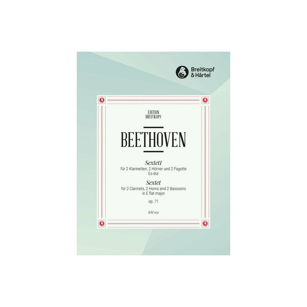 Beethoven, Sextett Es-Dur op.71 Stimmen View 2