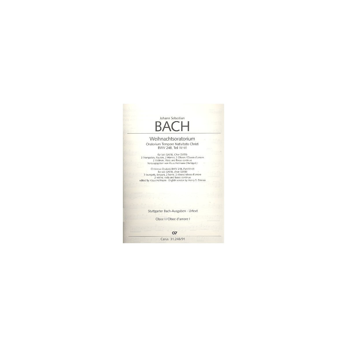 Bach, Weihnachtsoratorium IV-VI View 2
