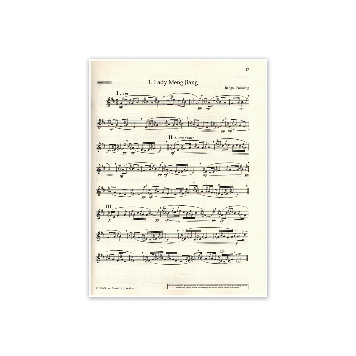 World music: Chinese Flute Solos View 1