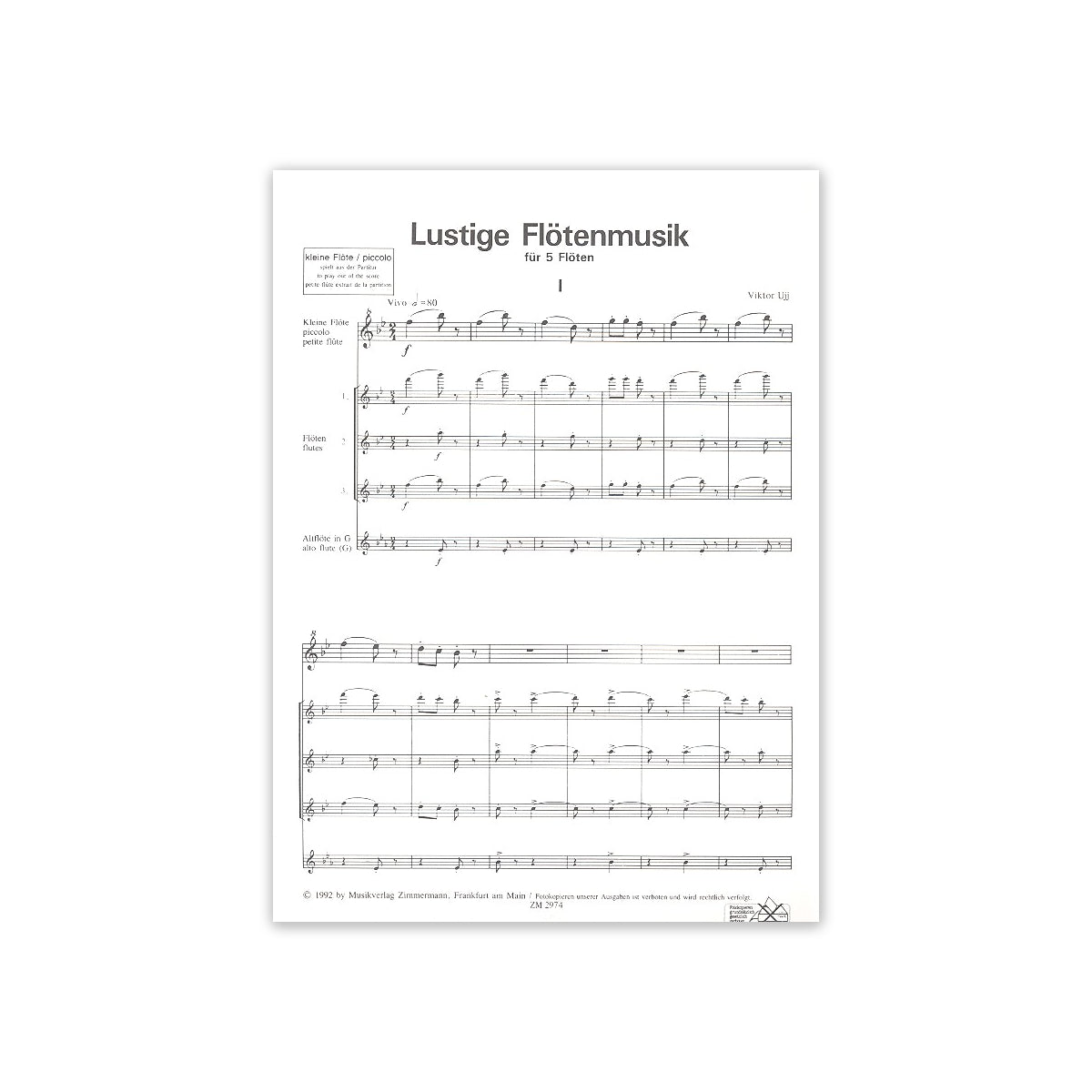 Ujj, Lustige Flötenmusik View 1