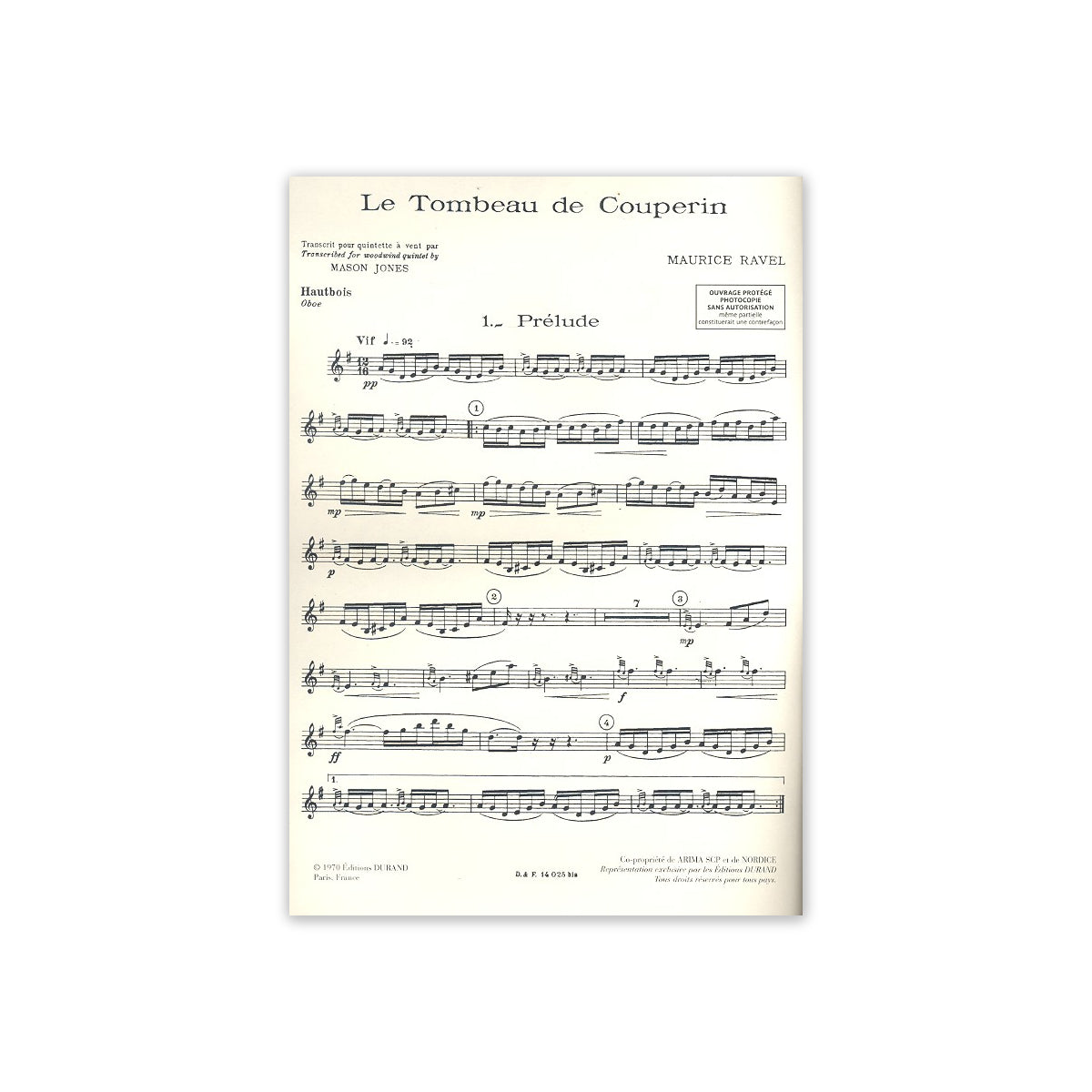 Ravel, Le Tombeau de Couperin-46356 View 1
