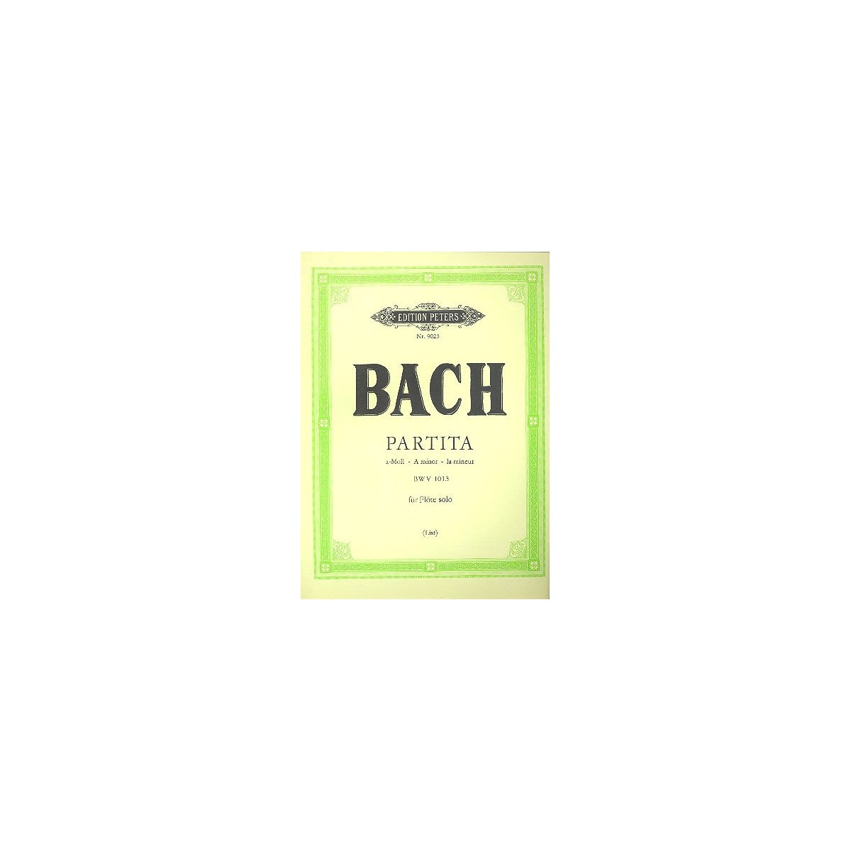 Bach, Partita a-Moll BWV 1013-46509 View 2