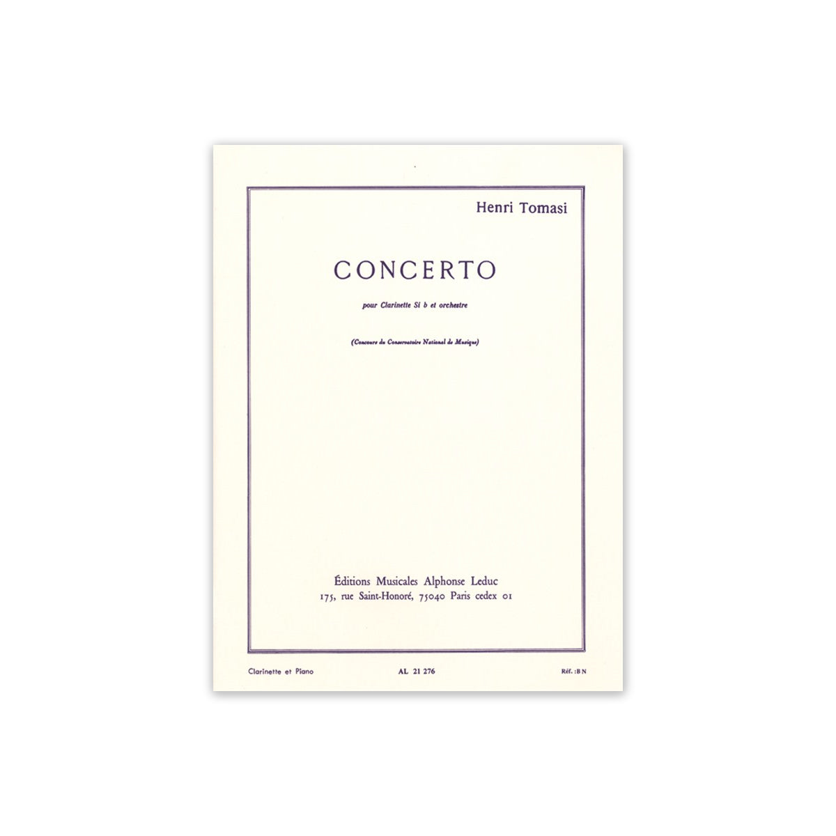 Tomasi, Concerto View 1