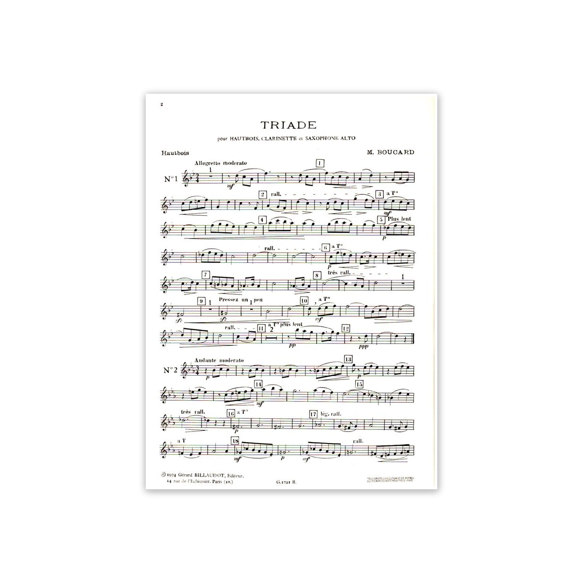 Boucard, Triade