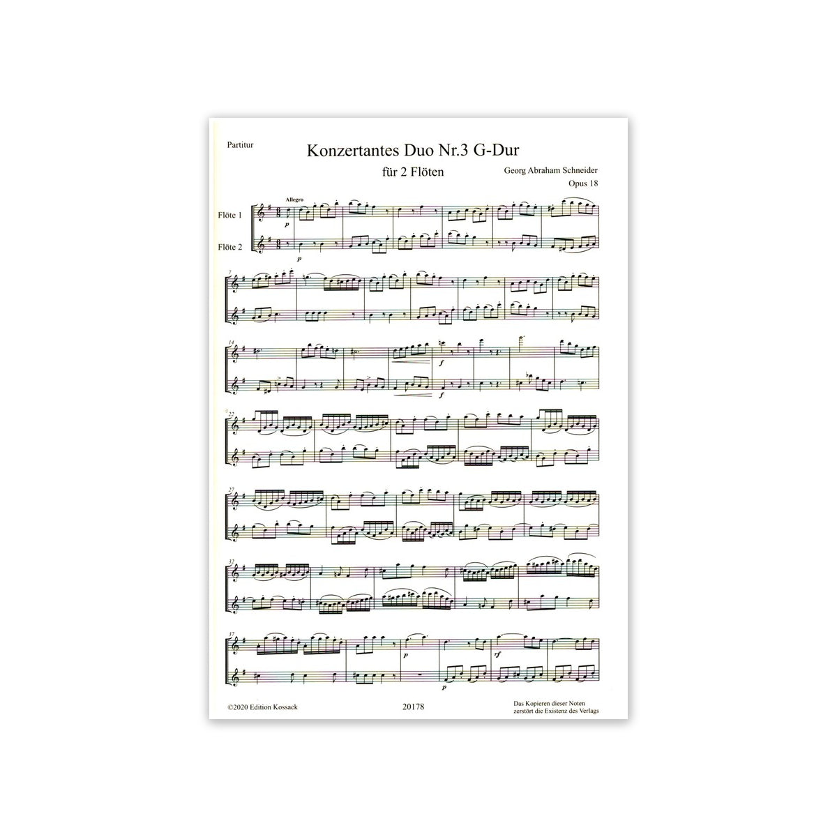 Schneider, Duo Nr.3 G-Dur op.18 View 2