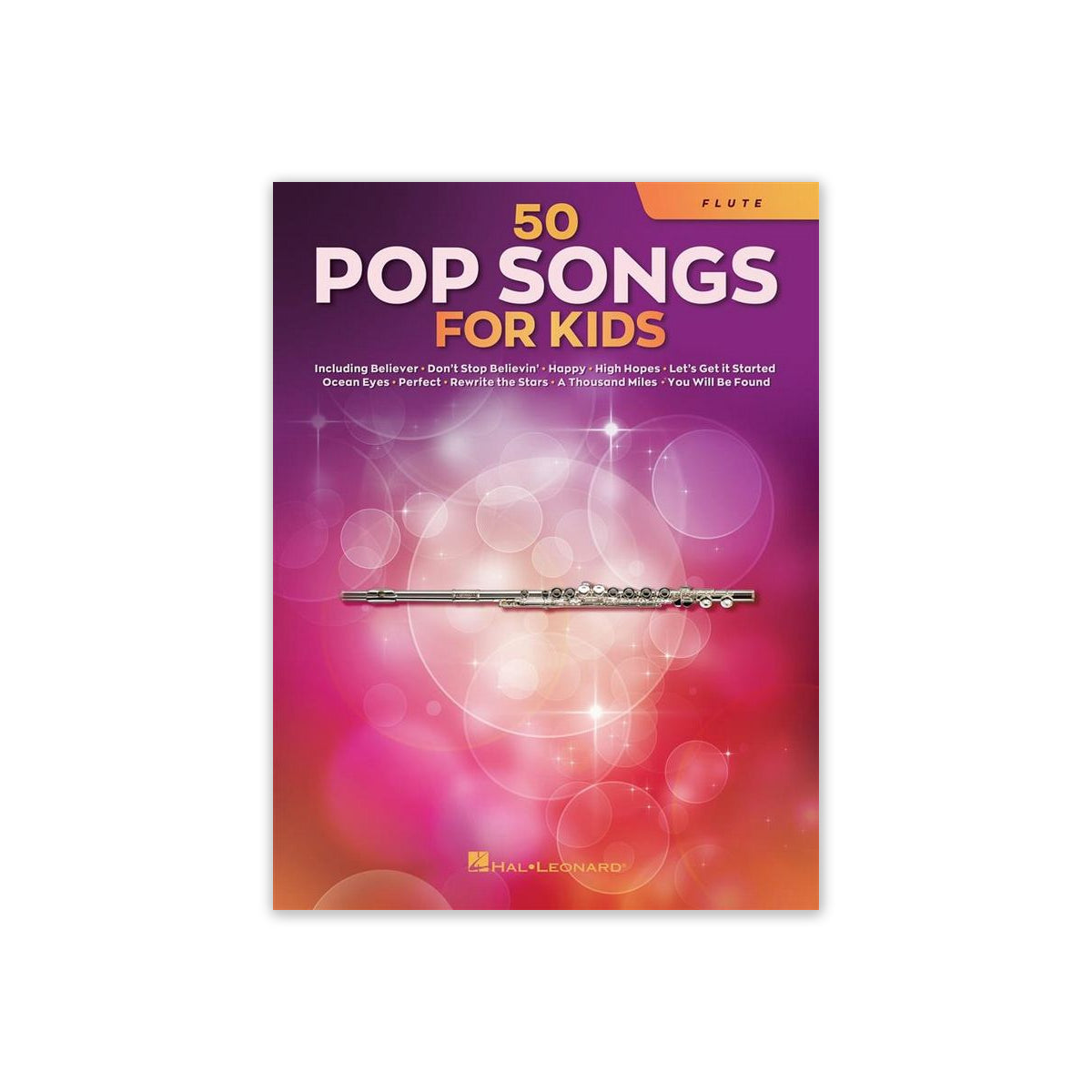 50 Pop Songs for Kids Flute Book