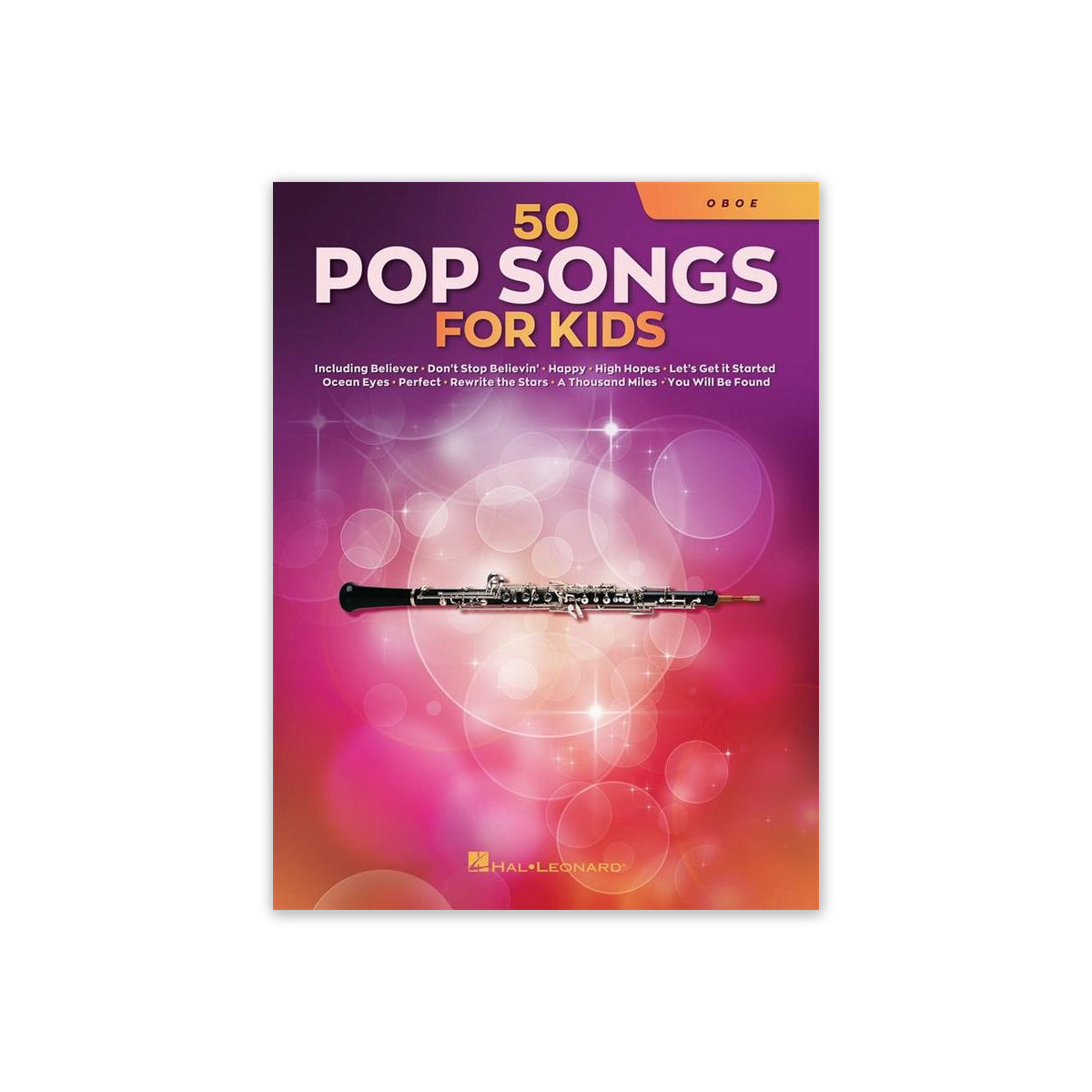 50 Pop Songs for Kids Oboe Book View 1
