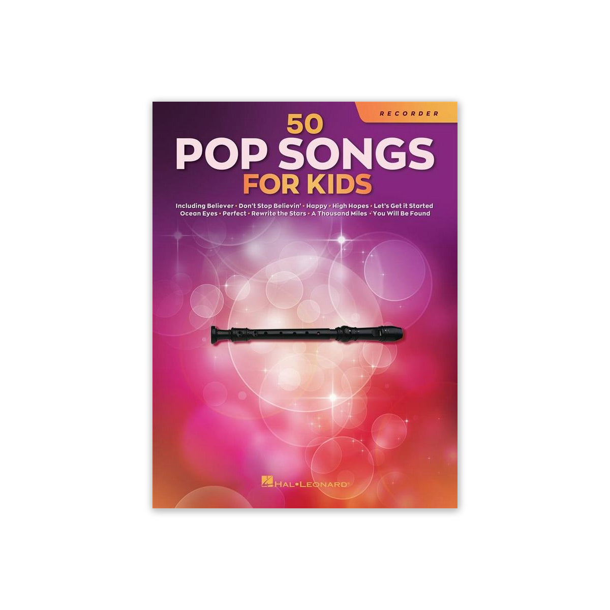 50 Pop Songs for Kids Recorder Book View 1