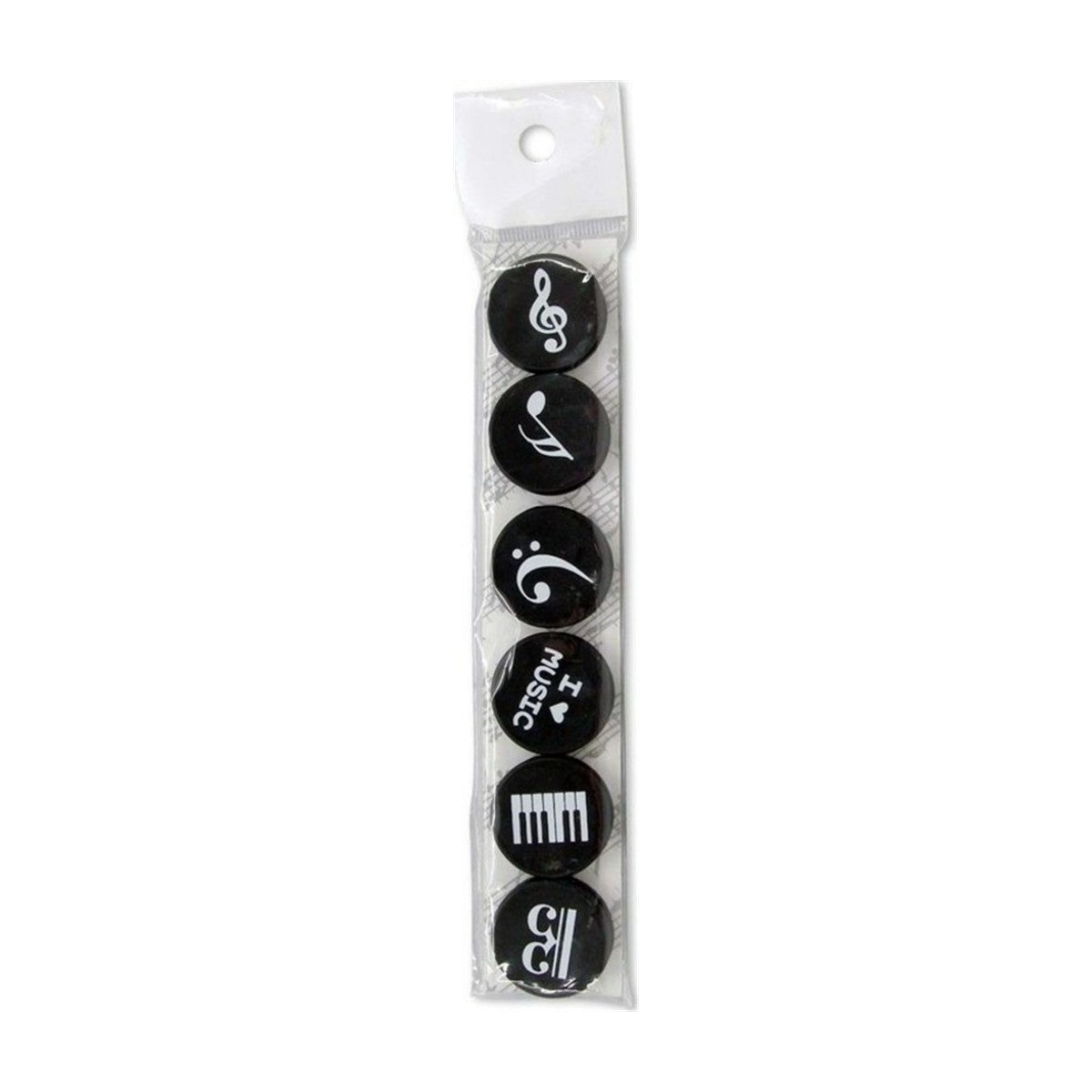 Magnet Music Notes (Set with 6 Pieces) View 1