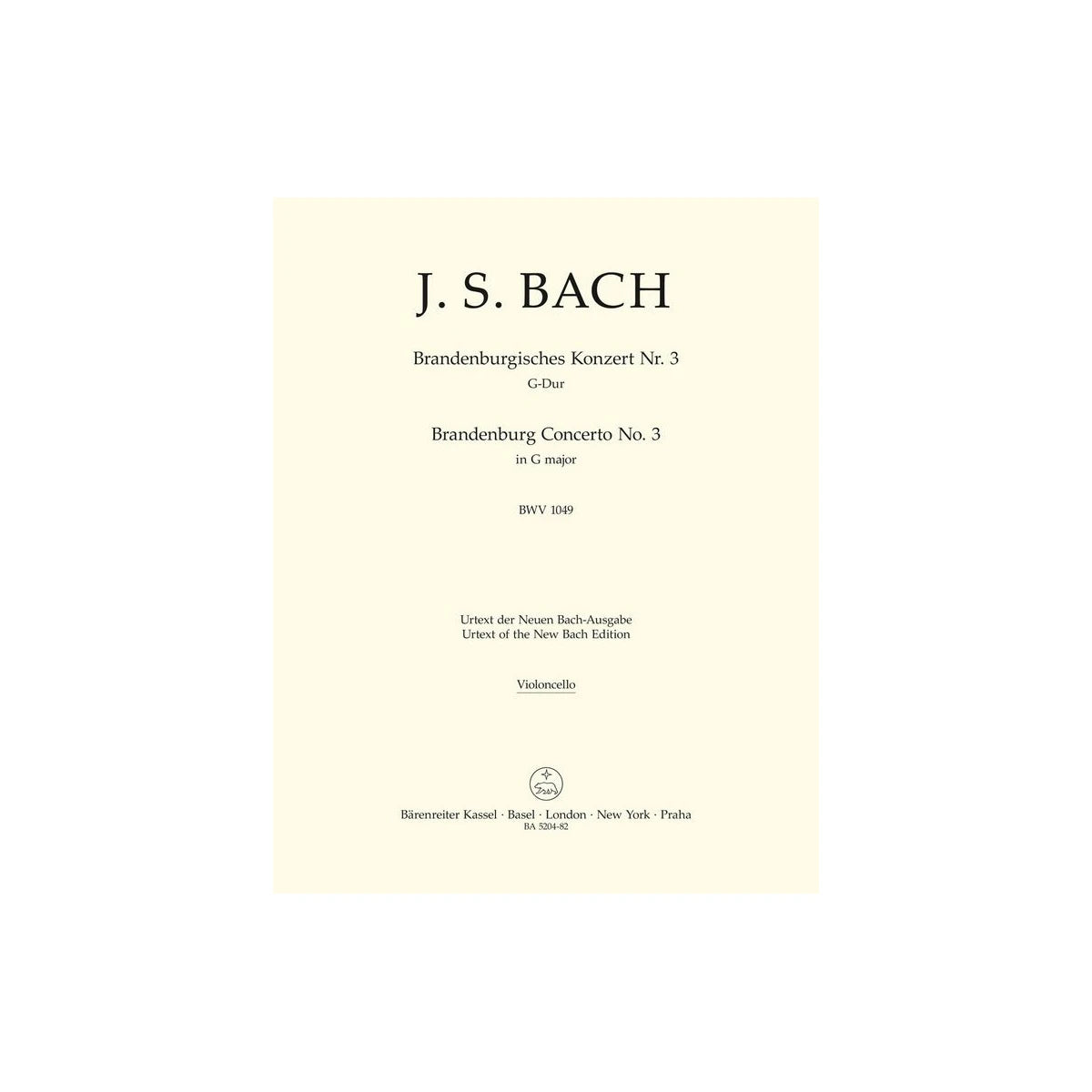 Bach, Johann Sebastian Brandenburgisches Konz-47519 View 1