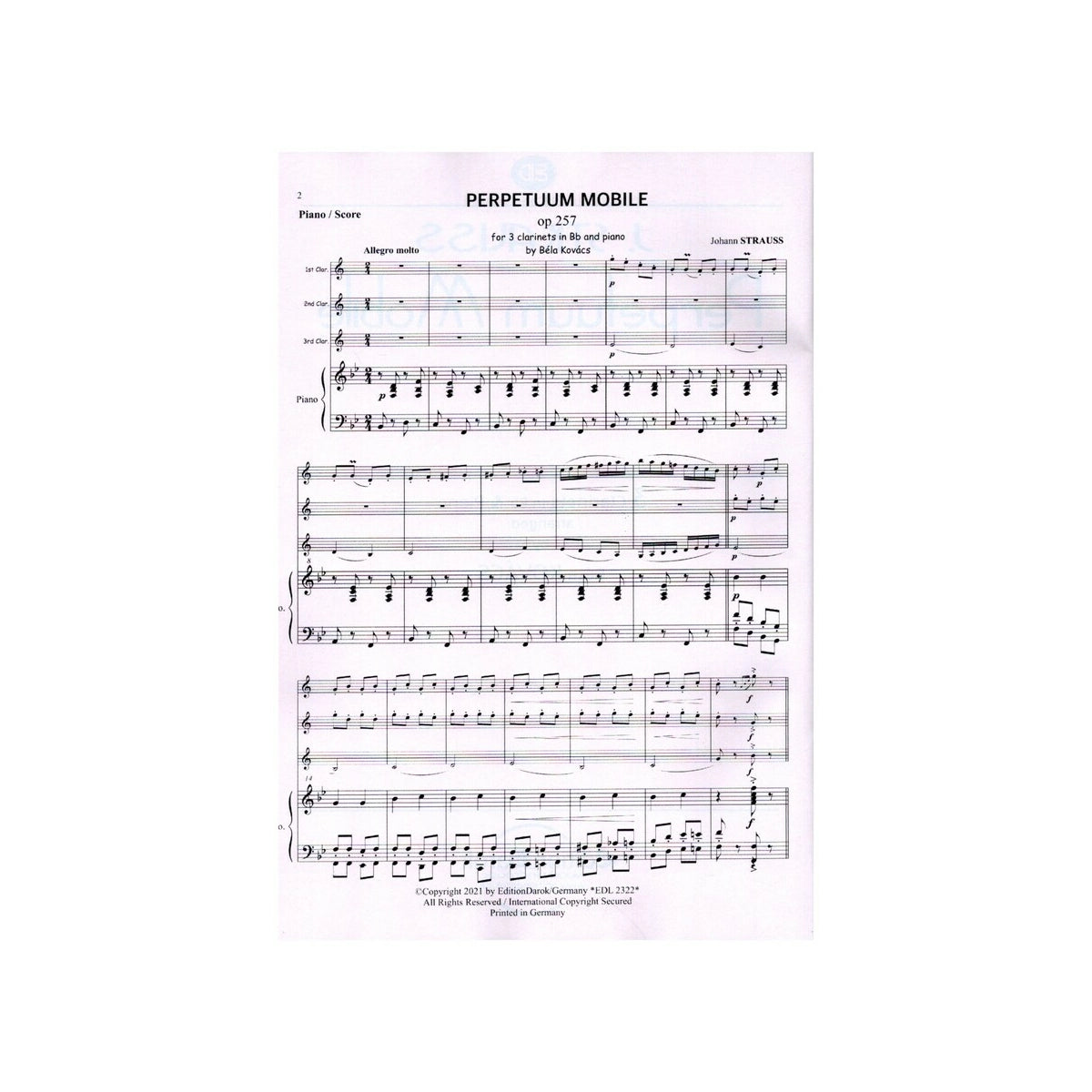 Strauß (Vater), Perpetuum Mobile op.25 View 1