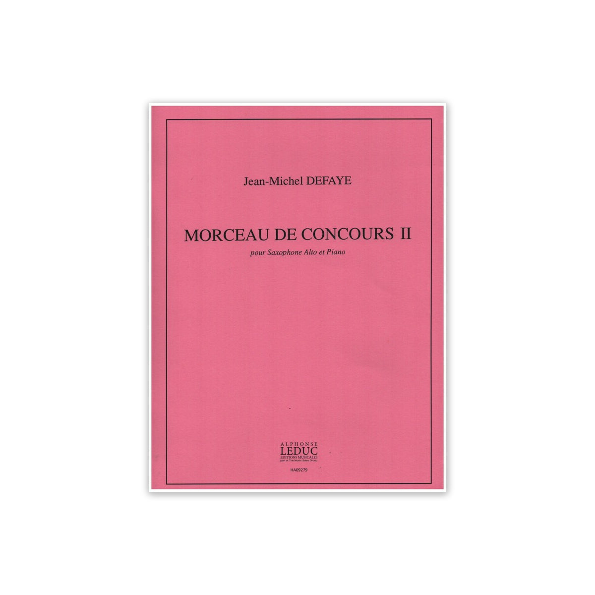 Defaye, Morceau de Concours vol.2 View 1