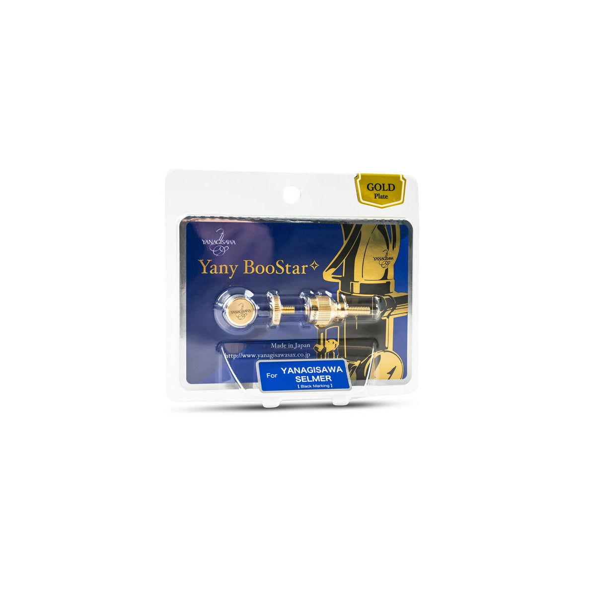 S-NECK SCREW YANAGISAWA BooStar gold-plated