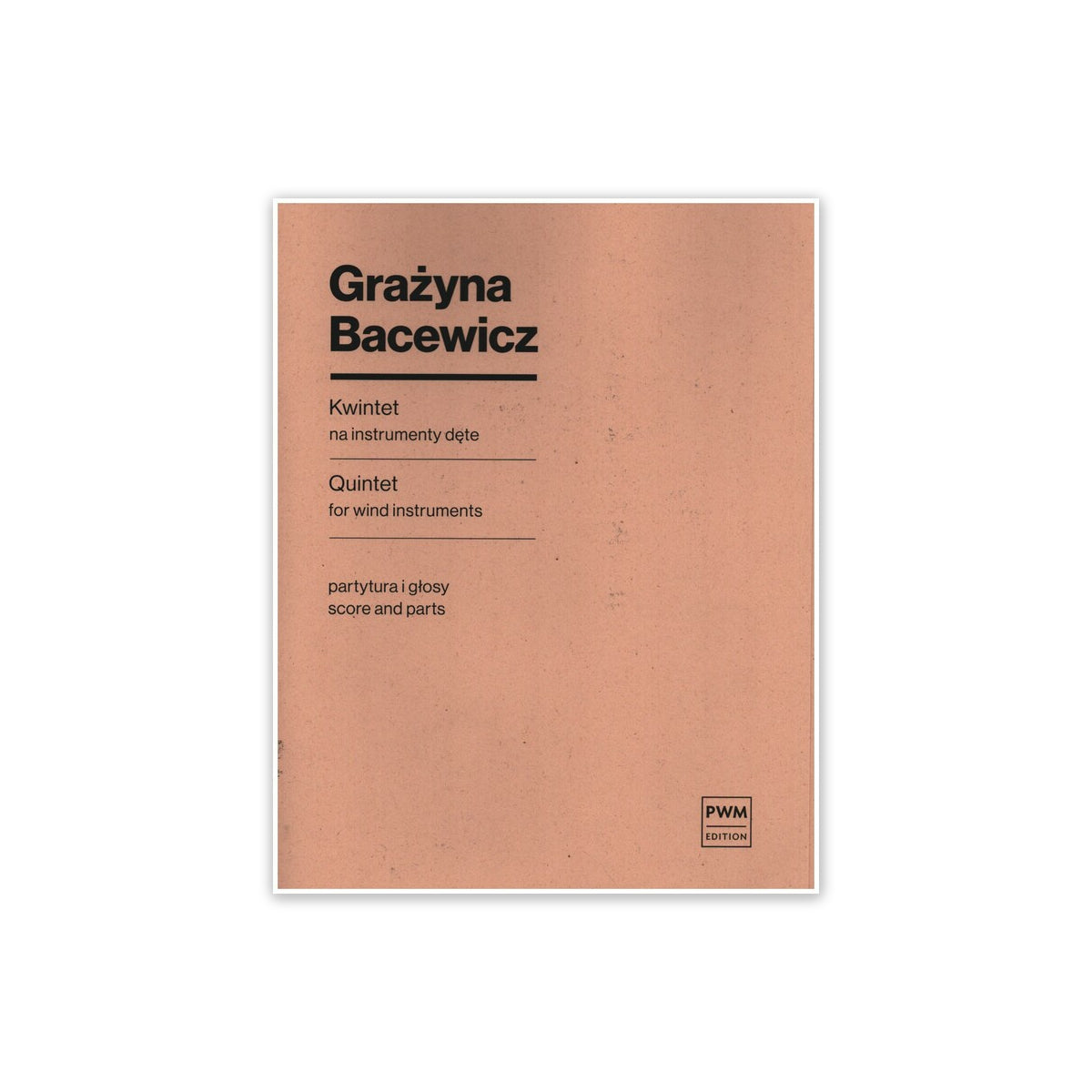Bacewicz, Quintet View 1