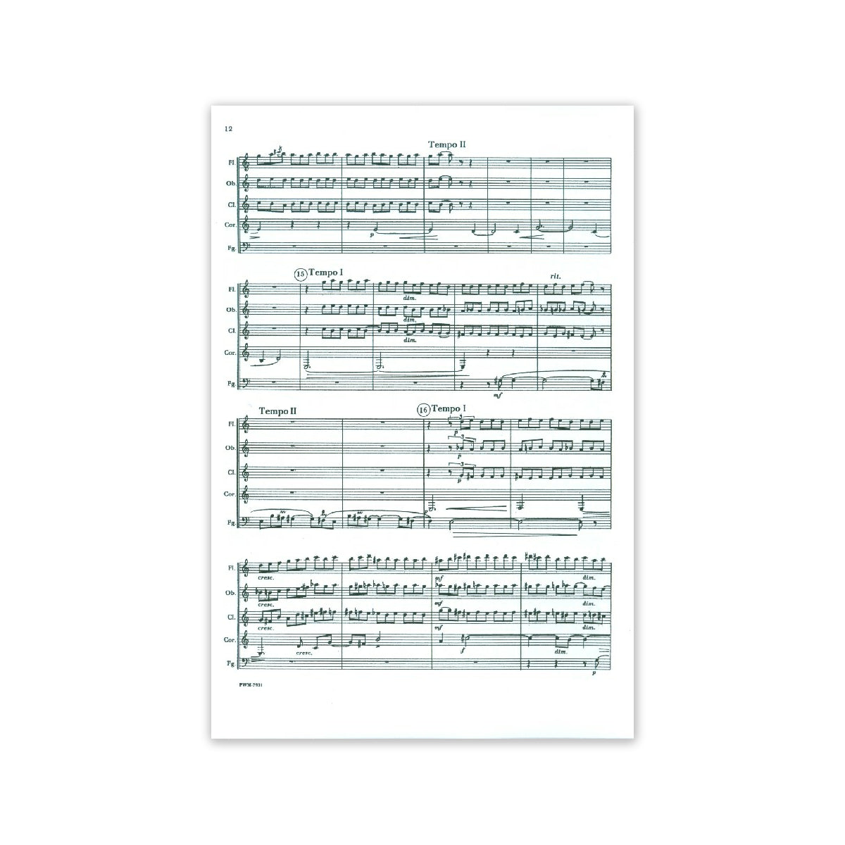 Bacewicz, Quintet View 2