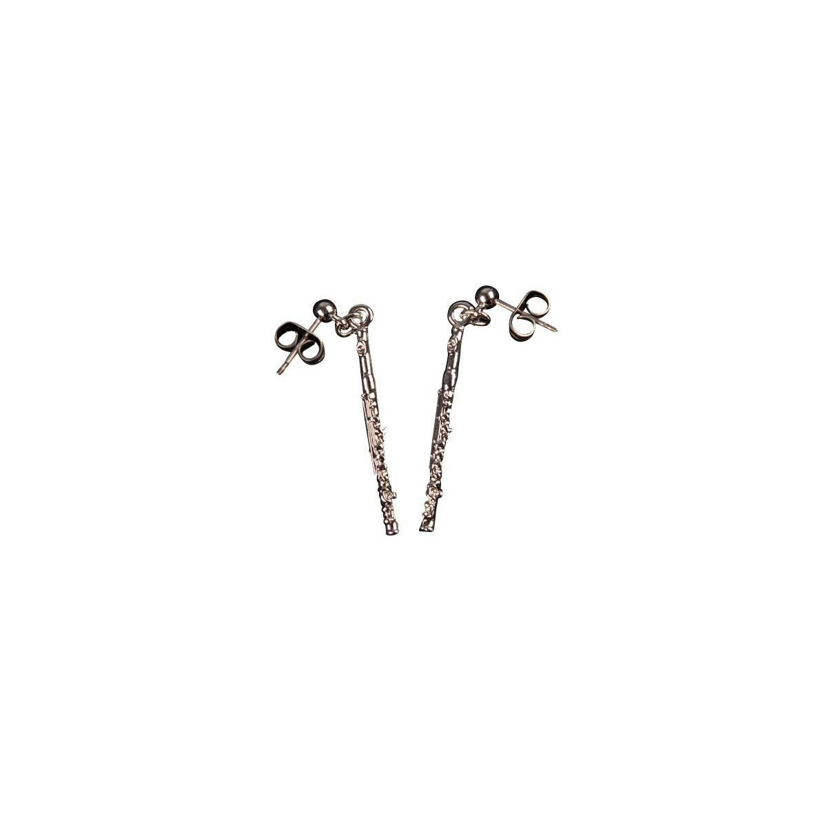Ohrstecker QuerflÖte versilbert View 1
