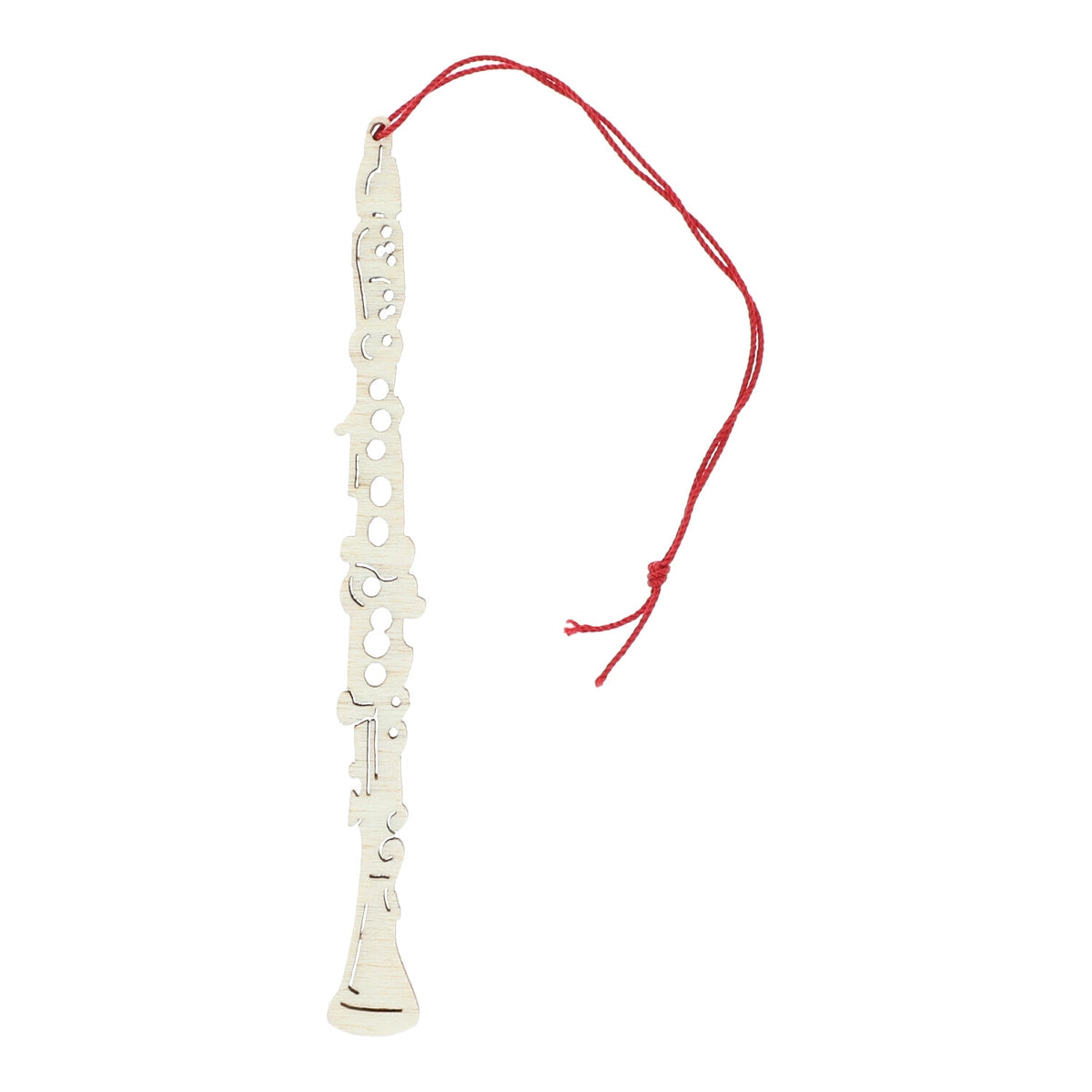 Poplar wood CLARINET pendant