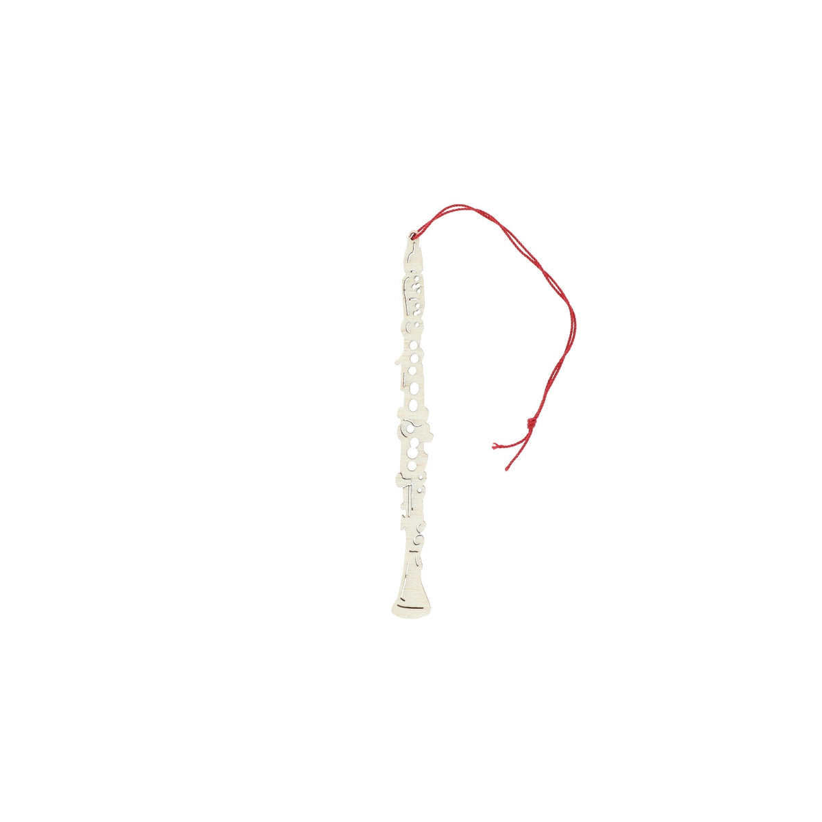 Poplar wood CLARINET pendant
