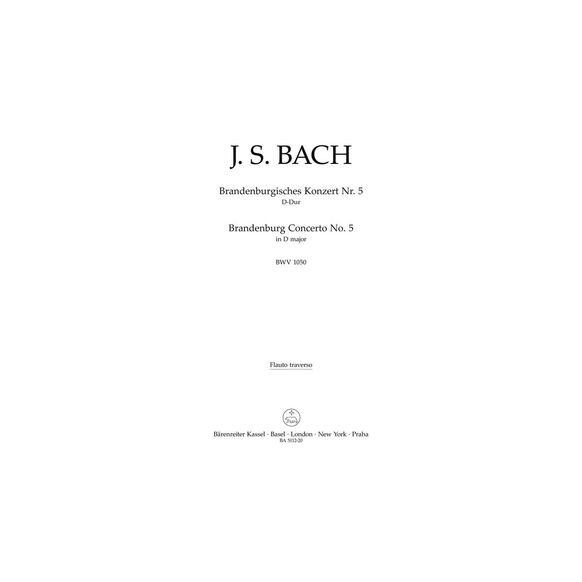 Bach, Brandenburgisches Konzert Nr.5-48395 View 2