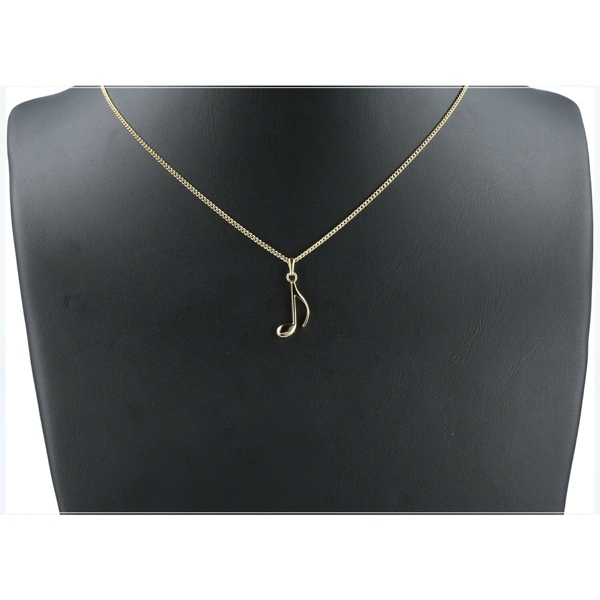 Chain 8th note gold-plated