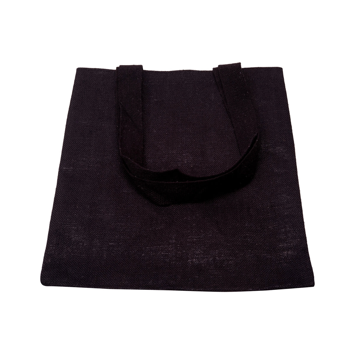 Jute bag black treble clef