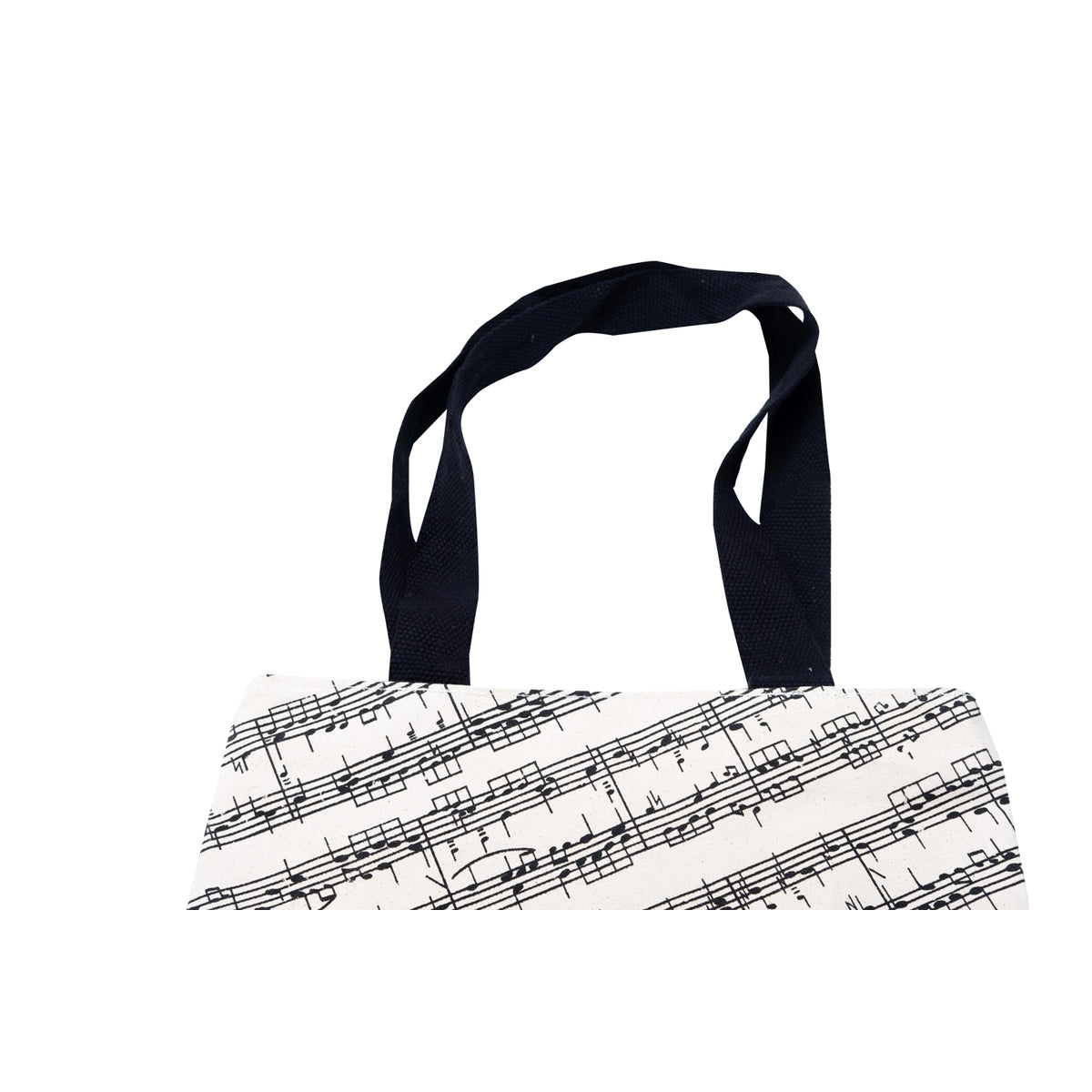 Tasche Baumwolle Notenlinien