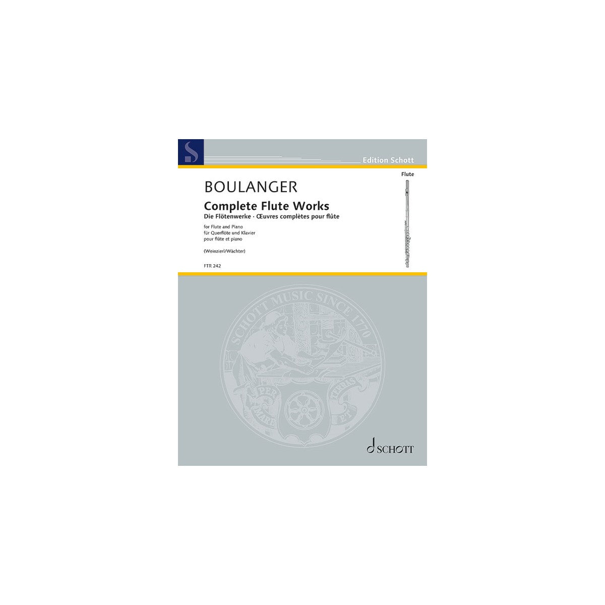 Boulanger, Die Flötenwerke View 1
