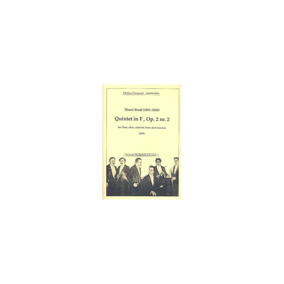 Brod, Quintett F-Dur op.2,2 View 1