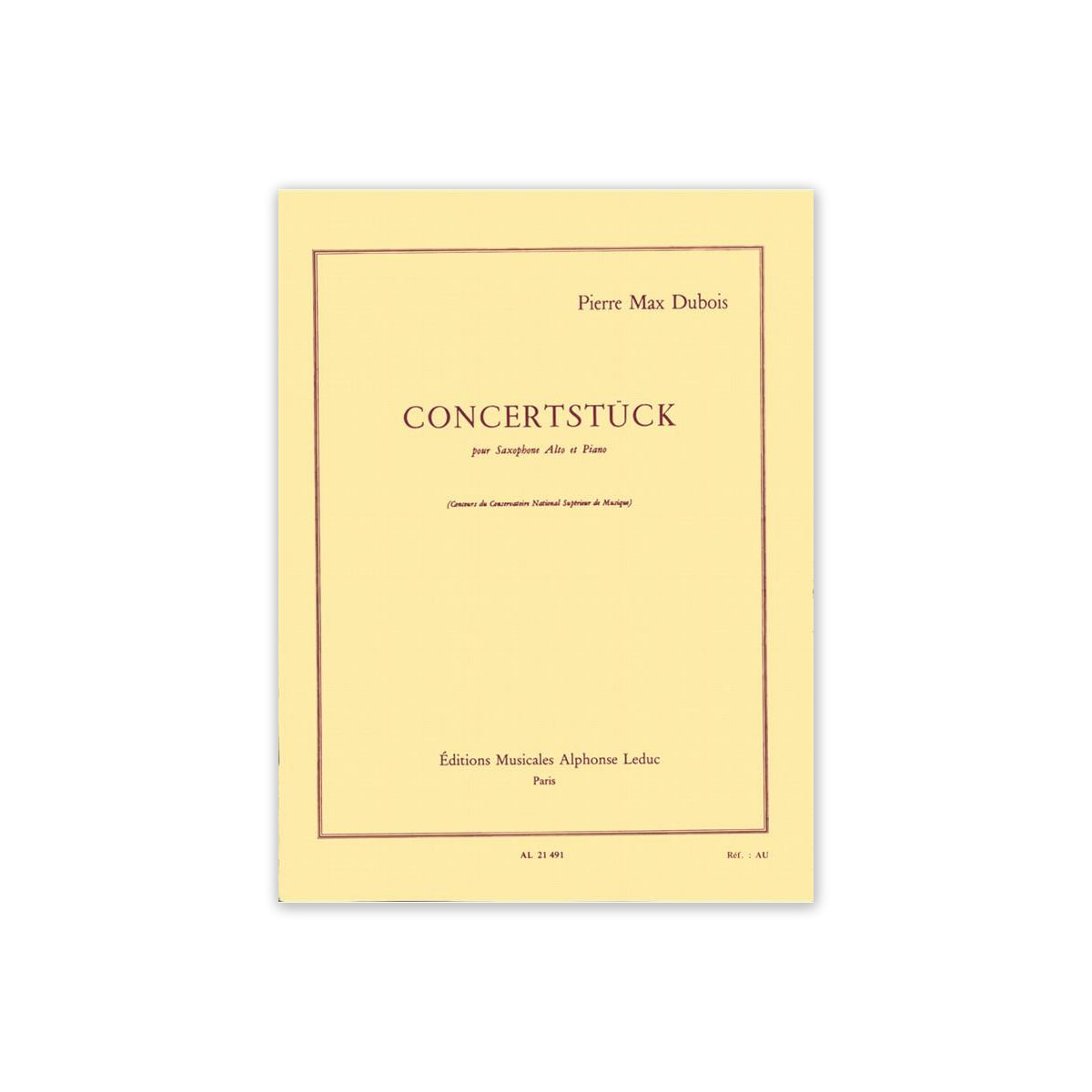 Dubois, Concertstück View 1
