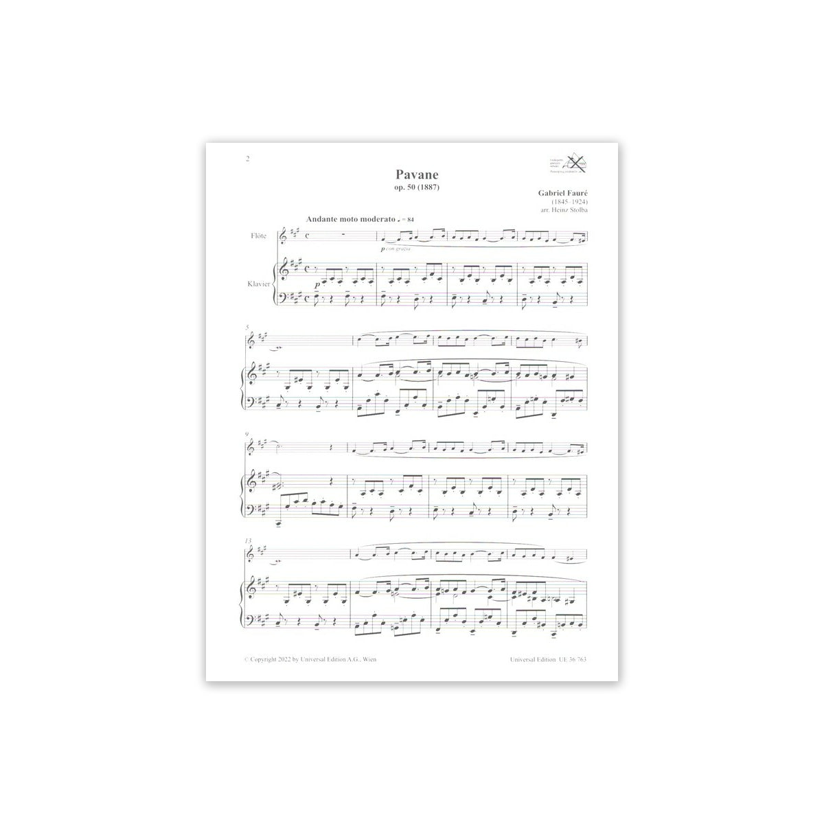 Fauré, Pavane und Sicilienne