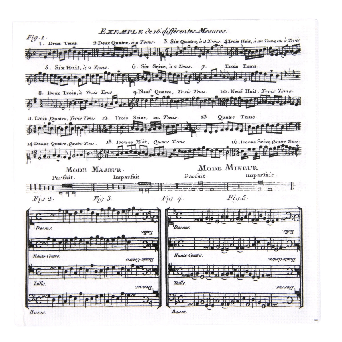 Servietten Adagio white