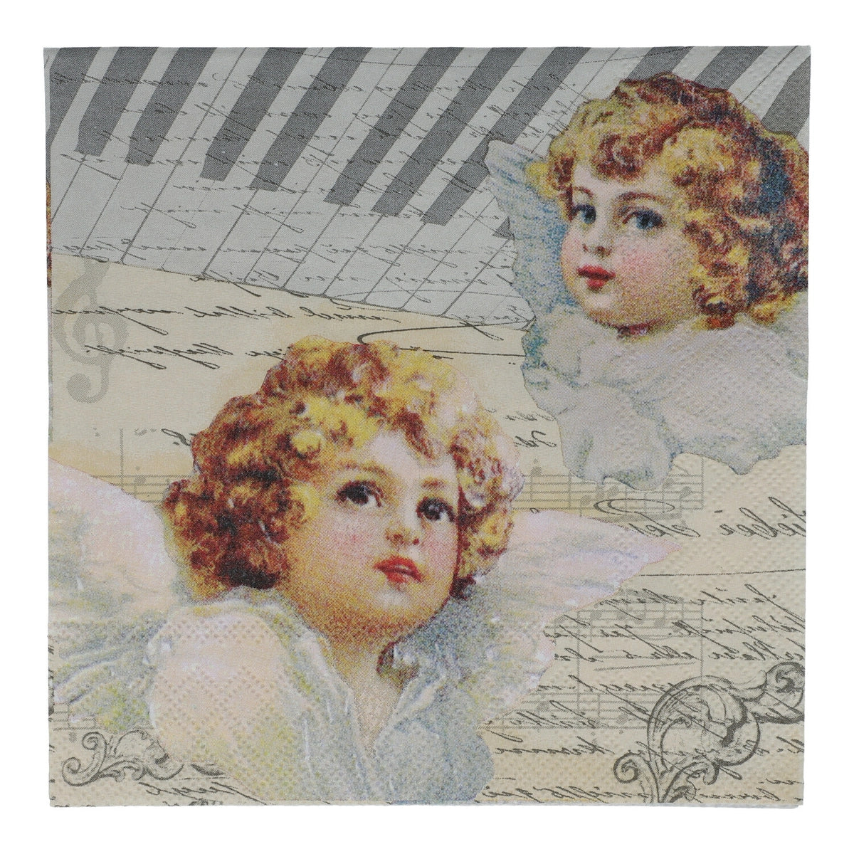 Napkins angel faces