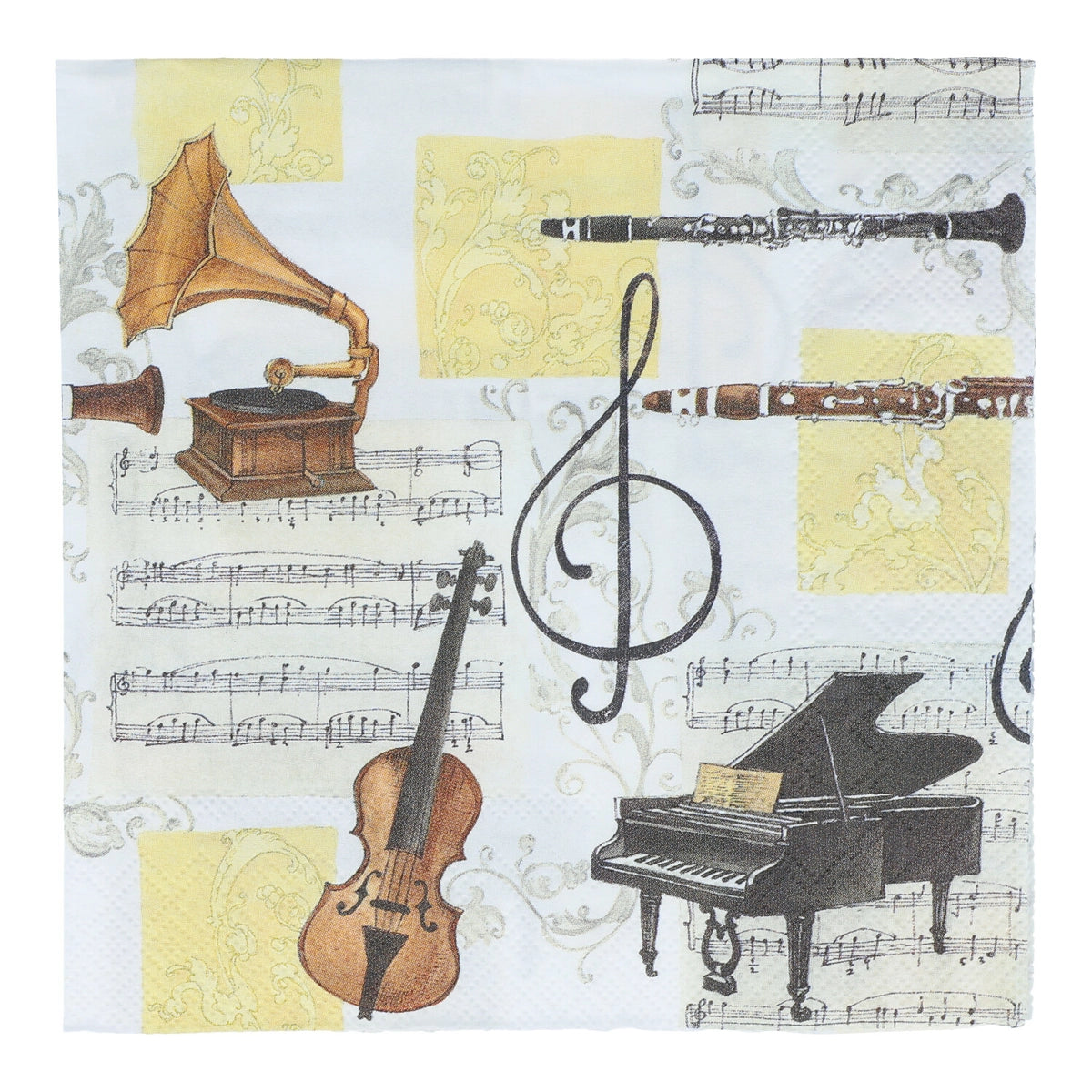 Napkins Musica classica