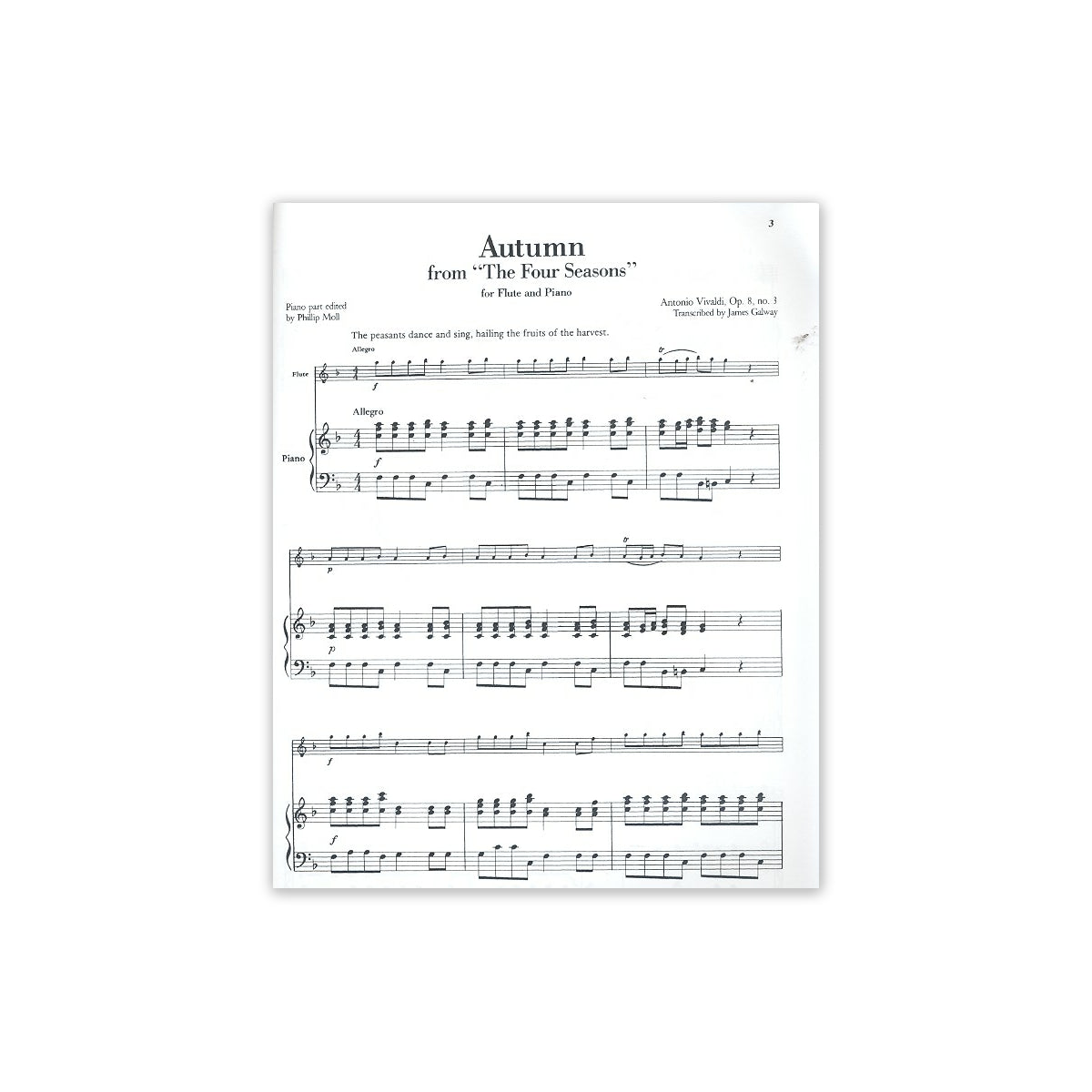 Vivaldi, Der Herbst op.8,3