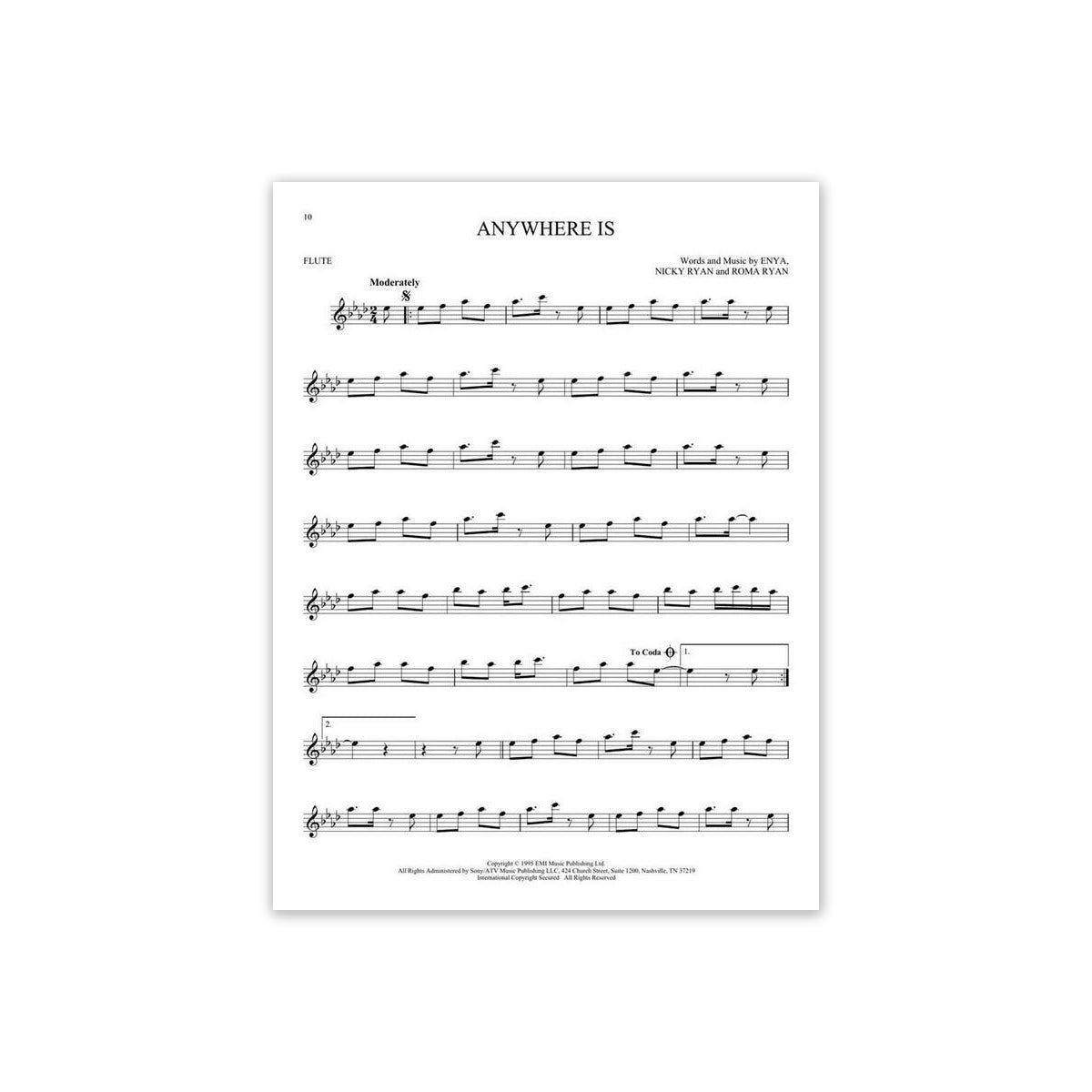 101 Most Beautiful Songs for flute