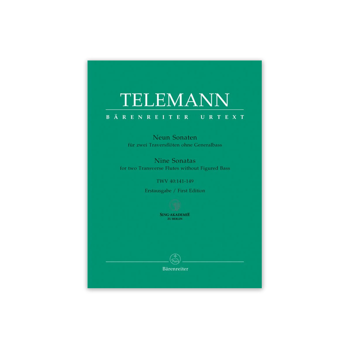 Telemann, Philipp 9 Sonaten TWV40:141-149 View 2